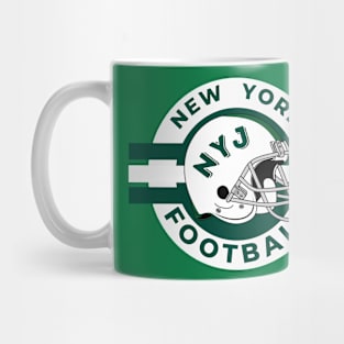 New York Football Jets Vintage Style Mug